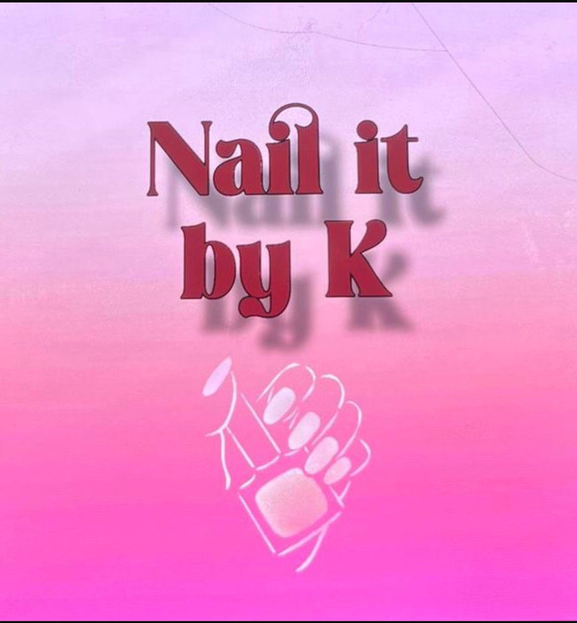 Nail it by K logo